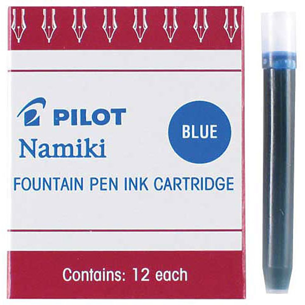 Namiki, Pen, Refill Cartridge, 12 Pack, Blue